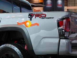 TRD Sport Punisher stickers stickers Toyota sport truck sticker graphics Tacoma Tundra 4runner
