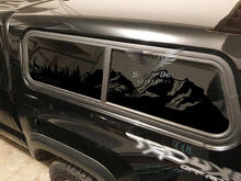 Mountain Forest Bed Topper Raamsticker Set voor Toyota Tacoma 2016-2020_2