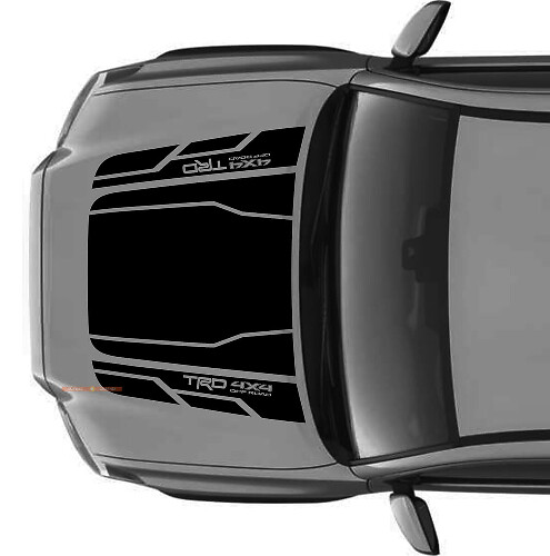 Hood Vinyl sticker sticker voor TRD Tacoma 4x4 PRO Sport Off Road Toyota GEEN primeur!
