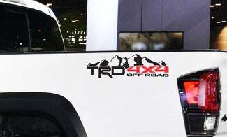 Bergen 4x4 off-road Sport Pro voor Toyota Tundra Tacoma FJ Cruiser 4Runner-stickers
