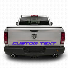 Aangepaste vinylsticker voor zijkant en achterklep voor Dodge Ram Power Wagon_2