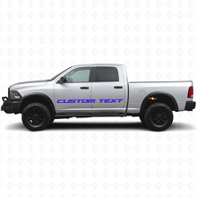 Aangepaste vinylsticker voor zijkant en achterklep voor Dodge Ram Power Wagon_5