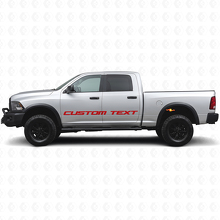 Aangepaste vinylsticker voor zijkant en achterklep voor Dodge Ram Power Wagon_6