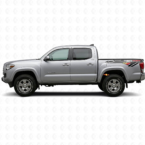 TRD 4x4 Vintage Stijl Achterzij Vinyl Sticker Voor Tacoma Tundra
