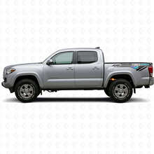 TRD 4x4 Vintage Stijl Zijwand Vinyl Decal Sticker voor Toyota Tacoma_2
