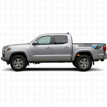 TRD 4x4 Vintage Stijl Achterzij Vinyl Sticker Voor Tacoma Tundra_2
