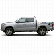 TRD 4x4 Vintage Stijl Achterzij Vinyl Sticker Voor Tacoma Tundra_2