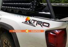 TRD Off Road Mountain Sunset Vinylsticker voor naast het bed voor Toyota Tacoma_2