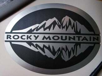 Rocky Mountain 5 inch Decals voor Jeep Wrangler Rubicon Deur STICKERS VINYL
