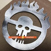 Mad Max Fury Road Metal Aluminium Badge Bedzijde-embleem Aluminium
 2