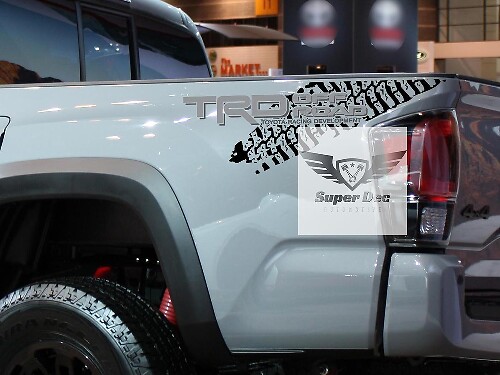 TRD Off Road met bandenpatroon zijsticker voor Toyota Tundra