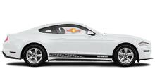 Racing rocker panel strepen vinyl stickers stickers voor Ford Mustang 2020
 2