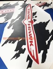 Paar Trail Hawk Jeep Renegade Compass bedzijstickers stickers 2 kleuren
 3