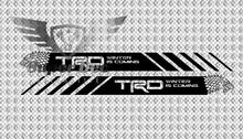 TRD 4x4 Off Road winter is coming edition Side Vinyl Stickers Decal geschikt voor Tacoma 2013 - 2020 of Tundra 2016 - 2020
 2