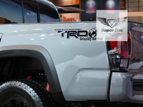 TRD Grizzley Edition zijwand vinylstickers voor Toyota Tundra