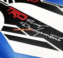 paar TRD Racing Development kant Toyota Tacoma vinyl sticker sticker geschikt voor Tacoma 2013 - 2020 of Tundra 2013 - 2020
 2