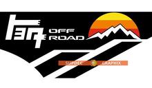 Vintage TEQ 4x4 PRO Sport Off Road Side Vinyl Stickers Sticker geschikt voor Tacoma 2013 - 2020 of Tundra 2013 - 2020
 2