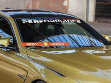 M Performance Stijl Voorruitbanner Vinyl Sticker voor BMW_2