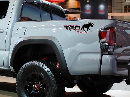 TRD Off Road Moose Zijspiegel Vinyl Sticker voor Toyota Tacoma