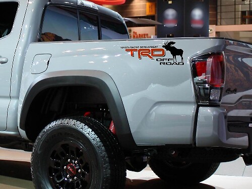 Moose TRD-Stijl Offroad Zijwand Vinyl Decal Sticker voor Toyota Tacoma