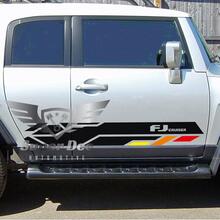 Toyota FJ Cruiser Vintage Side Vinyl Stickers Sticker
 2