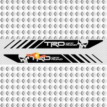 TRD Off Road Punisher Skull Bedside Vinyl Sticker voor Toyota Tacoma 2013-2020_2