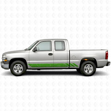 Topografische contour deur- en drempelpaneel vinylstrepen voor Chevrolet Silverado 1500 GMT800 1999-2007_6