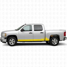 Mountain Range Deur- & Rokerpanelen Vinyl Strepen voor Chevrolet Silverado 1500 GMT900 2007-2013_3