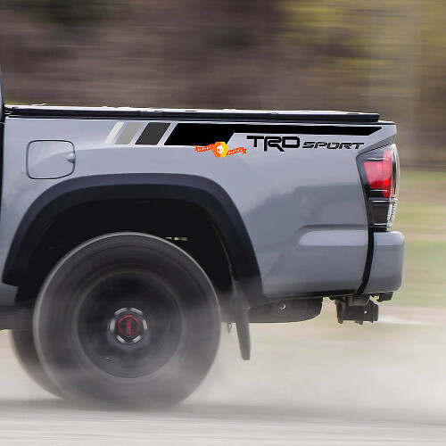 TRD Sport Stijl Strepen Vinyl Sticker voor Toyota Tacoma