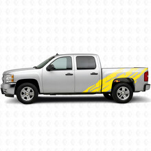 Getande Zijstrips 13409 Zijvinylsticker voor Chevrolet Silverado 1500 GMT900 2007-2013_3