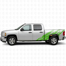 Getande Zijstrips 13409 Zijvinylsticker voor Chevrolet Silverado 1500 GMT900 2007-2013_6