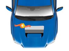 Retrostijl motorkap vinyl decal sticker voor Toyota Tacoma 2016-2020_2