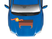 Retrostijl motorkap vinyl decal sticker voor Toyota Tacoma 2016-2020_3