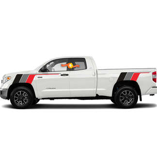 Kit van Toyota Tundra TRD Back To The Future retro vintage strepen kit Sport 4x4 Off Road PRO Sticker Decal
