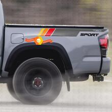 TRD Sport Vintage Strepen Vinyl Sticker voor Toyota Tacoma 2005-2020_2