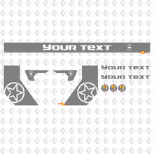 Jeep Gladiator Combat Medic Kit Custom Style Vinyl Graphics Decals Stickers
 2