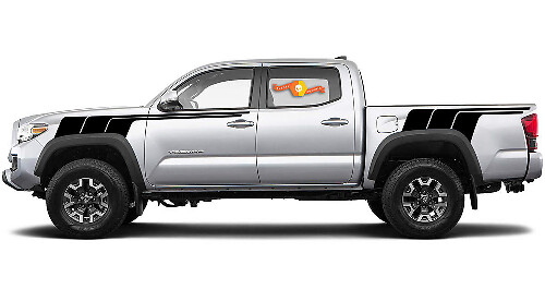 Ivan Stewart Stijl Strepen Zij Vinyl Decal Sticker voor Toyota Tacoma 2015-2023