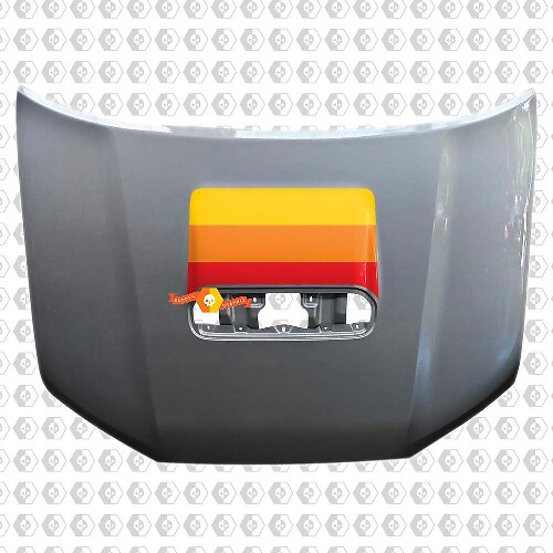 Vintage Stijl Motorkap Vinyl Decal Sticker voor Toyota 4Runner 2013-2020