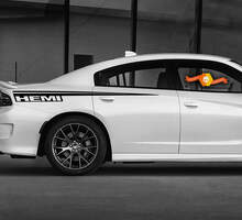 Dodge Charger Straight R/T Hemi SRT Decal Sticker Complete Graphics Kit past op modellen 2015-2020
 4