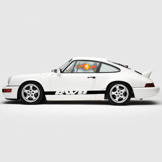 Porsche 911 Rauh Welt RWB Side Stripes Kit sticker sticker
