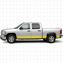 Slanke Accent Deur- en Dorpel Vinyl Strepen voor Chevrolet Silverado 1500 GMT900 2007-2013_3