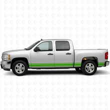 Slanke Accent Deur- en Dorpel Vinyl Strepen voor Chevrolet Silverado 1500 GMT900 2007-2013_6