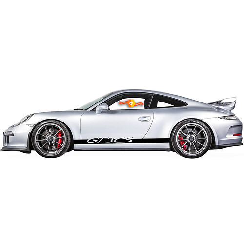 GT3 CS Logo Strepen Zijkant Vinyl Decal Sticker voor Porsche 911