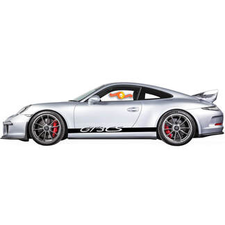 Porsche 911 GT3 CS Rocker Panel Racing zijstrepen sticker sticker
