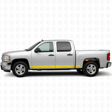 Topografische Band Deur- & Sierlijst Vinyl Strepen voor Chevrolet Silverado 1500 GMT900 2007-2013_3