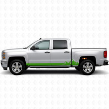 Mountain Range Deur- en Sierlijst Vinyl Strepen voor Chevrolet Silverado 1500 K2XX 2014-2019_6