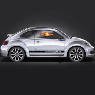 Volkswagen Kever rocker Stripe Porsche Look Graphics Decals Cabrio stijl passen elk jaar
