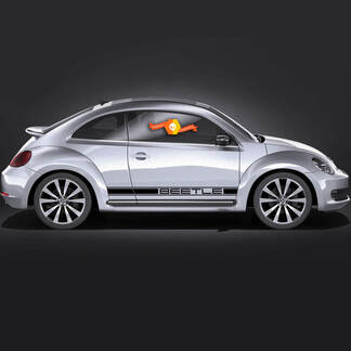 Volkswagen Kever rocker Beetle Seitenstreifen Porsche Classic Look Graphics Decals Cabrio stijl past elk jaar
