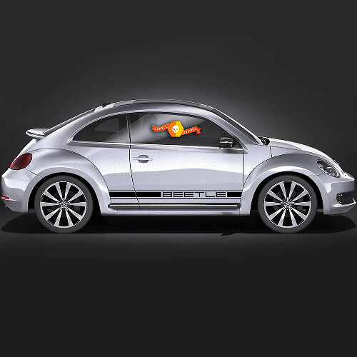 Volkswagen Kever rocker Kever Seitenstreifen Porsche Classic Look Graphics Stickers Decals Cabrio stijl passen elk jaar
