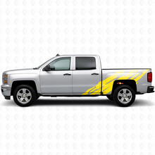Getande Vinyl Strepen op Zijpanelen voor Chevrolet Silverado 1500 K2XX 2014-2019_3